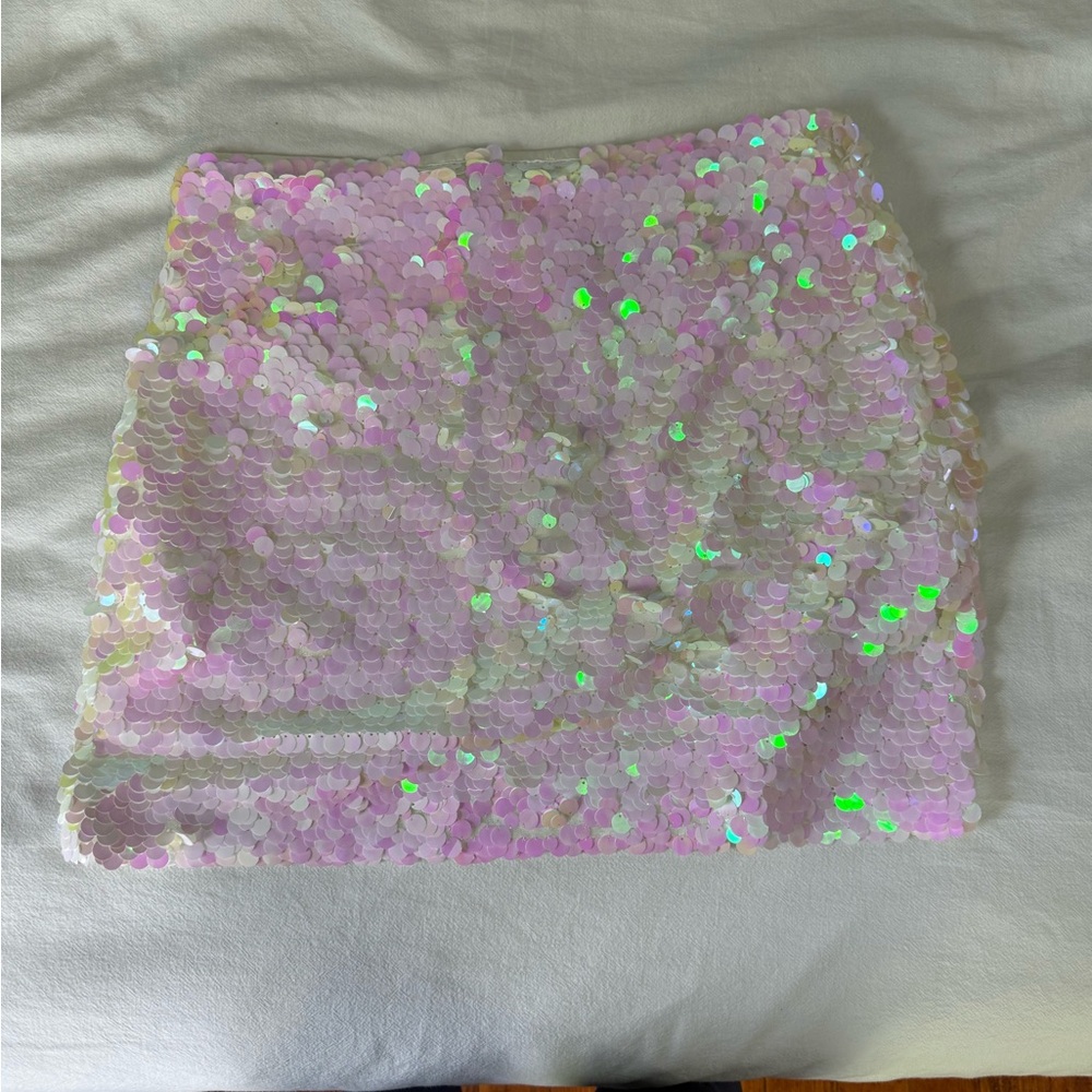 Zara Sparkly Mini Skirt